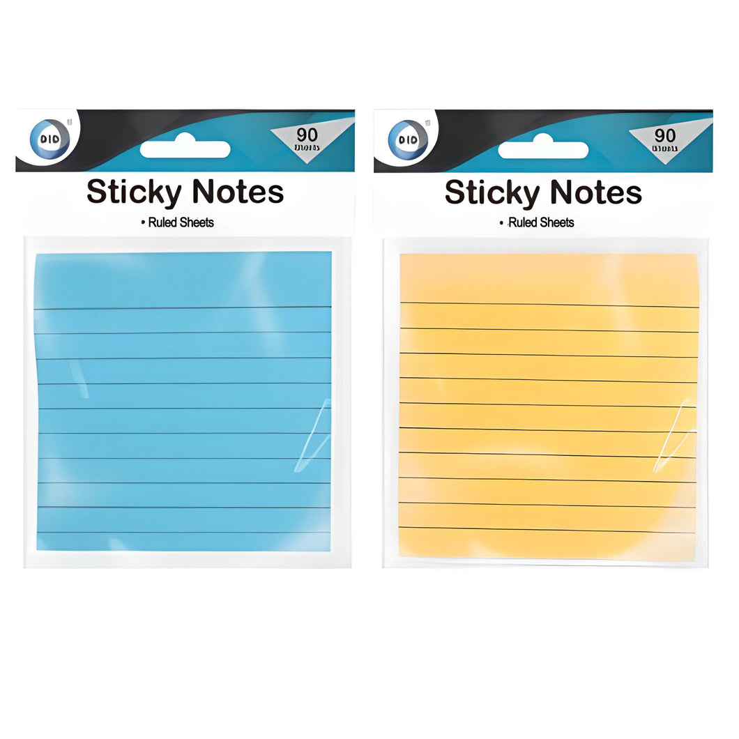 Ruled Sticky Notes 90 Sheets
