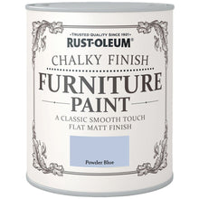 Load image into Gallery viewer, Chalky Finish Furniture Paint 750ml Powder Blue