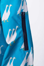 Load image into Gallery viewer, Duckie Blue - Children&#39;s Patterned Raincoat
