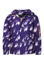 Load image into Gallery viewer, Duckie Purple - Children&#39;s Patterned Raincoat
