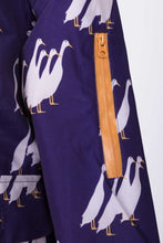 Load image into Gallery viewer, Duckie Purple - Children&#39;s Patterned Raincoat
