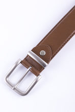 Load image into Gallery viewer, Tan - Bonded Leather Belt
