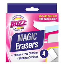Load image into Gallery viewer, Buzz Magic Eraser Pk4
