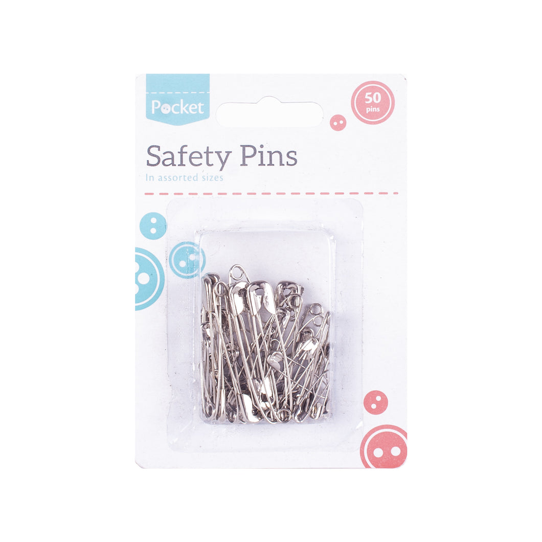 Assorted Sized Safety Pins