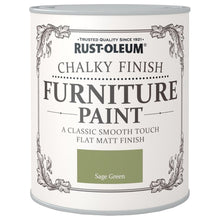 Load image into Gallery viewer, Chalky Finish Furniture Paint 750ml Sage Green
