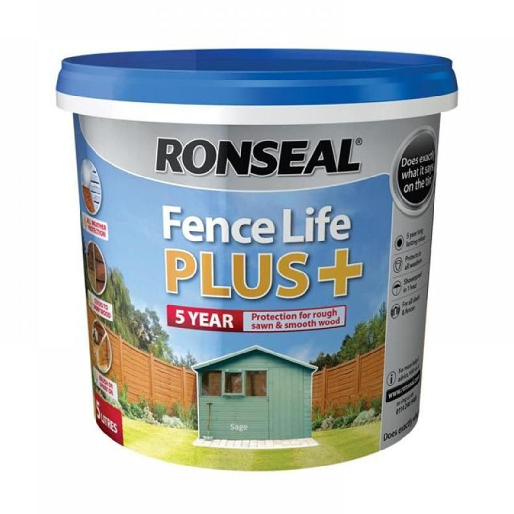 Ronseal Fence Life Plus 5 Sage