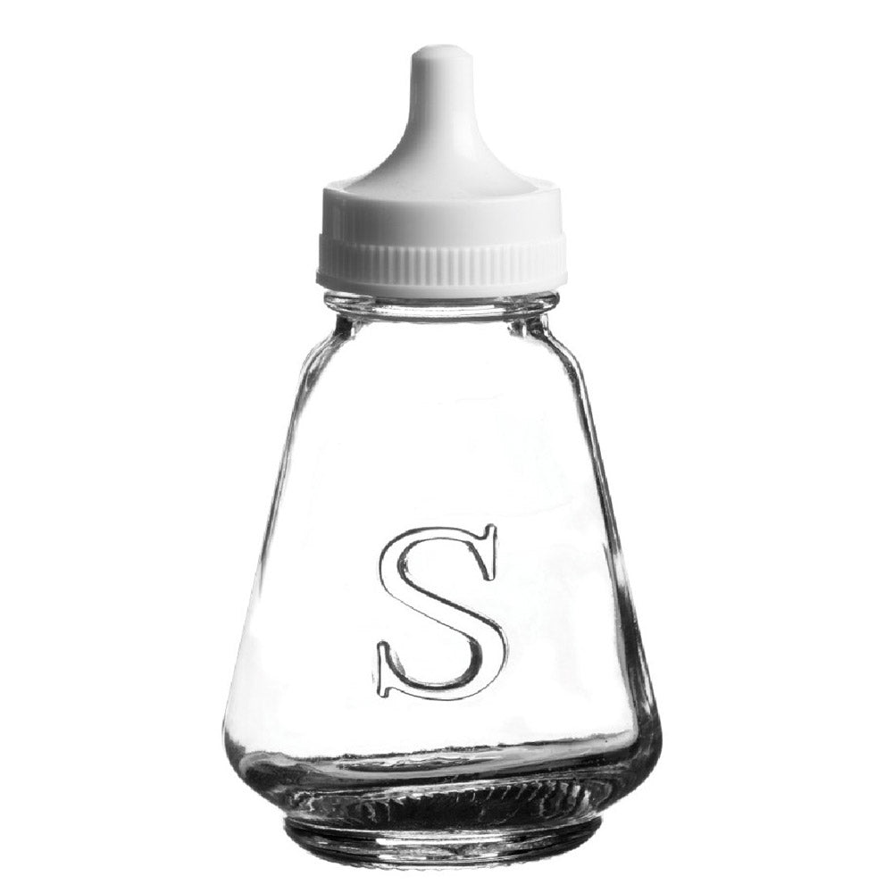 Choice of Salt, Pepper or Vinegar Glass Jars With Plastic Lids