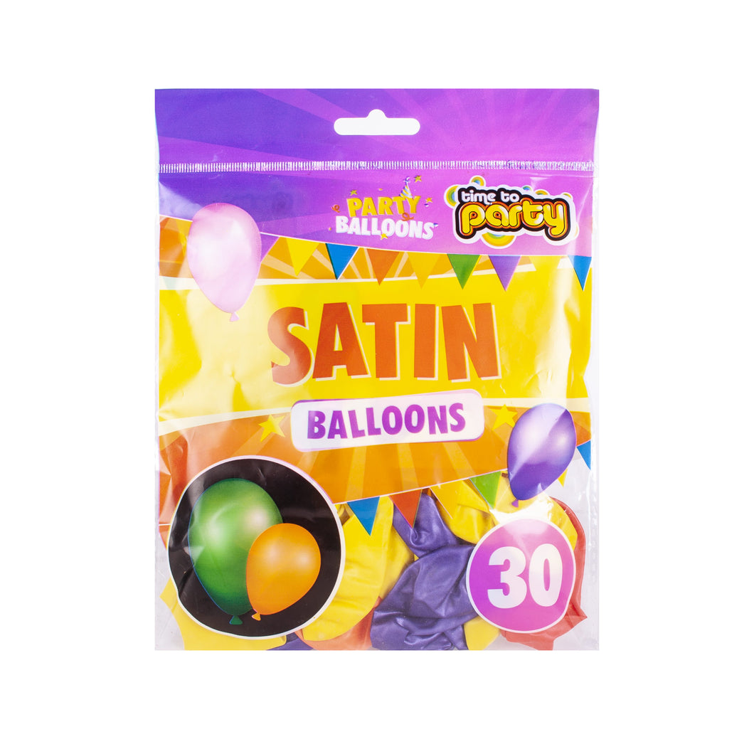 Satin Party Balloons