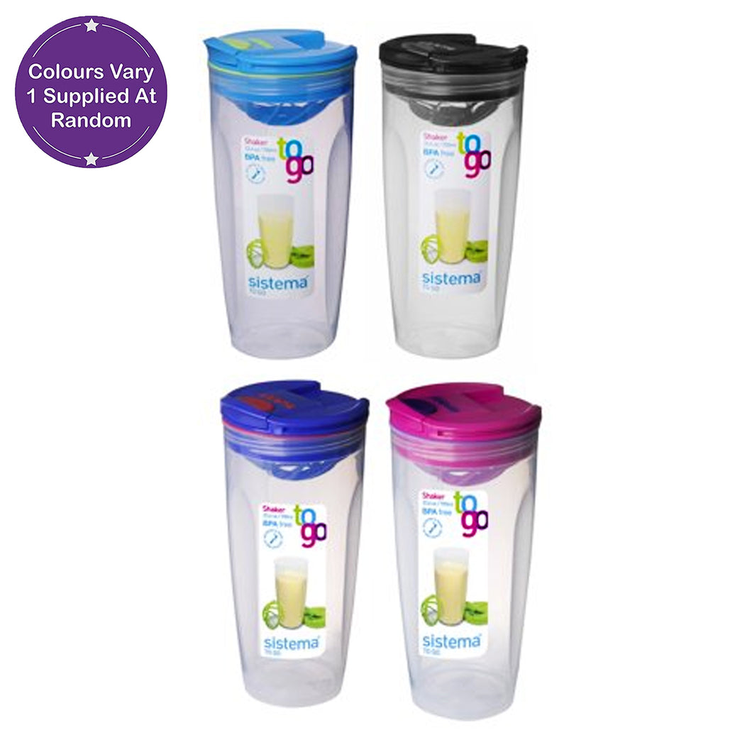 Sistema  Shaker To Go Cup 700ml - Assorted