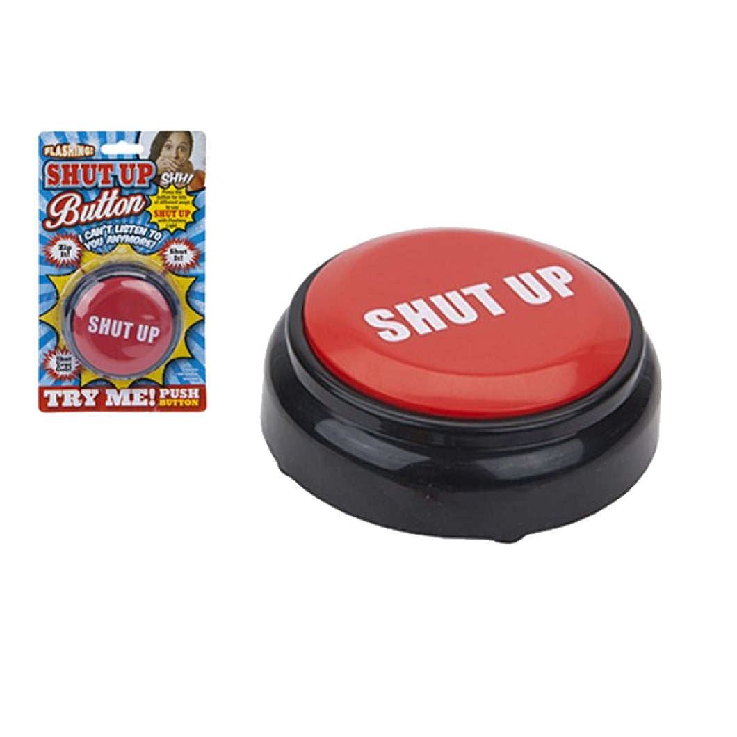 Novelty Shut Up Button