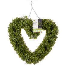 Load image into Gallery viewer, Smart Garden Topiary Heart Shaped Hanging Wreath 
