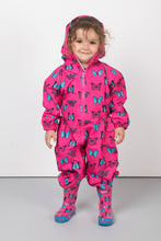 Load image into Gallery viewer, Butterfly Bonbon - Junior Patterned Splash Suit
