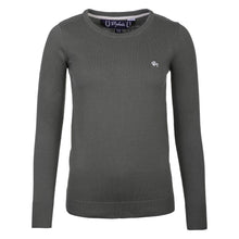 Load image into Gallery viewer, Round Neck Cable Knit Sweater Sage
