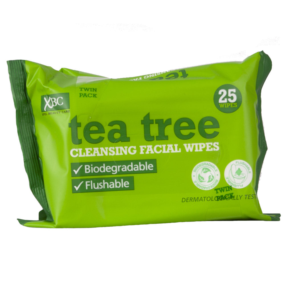 XBC Tea Tree Facial Cleansing Wipes 