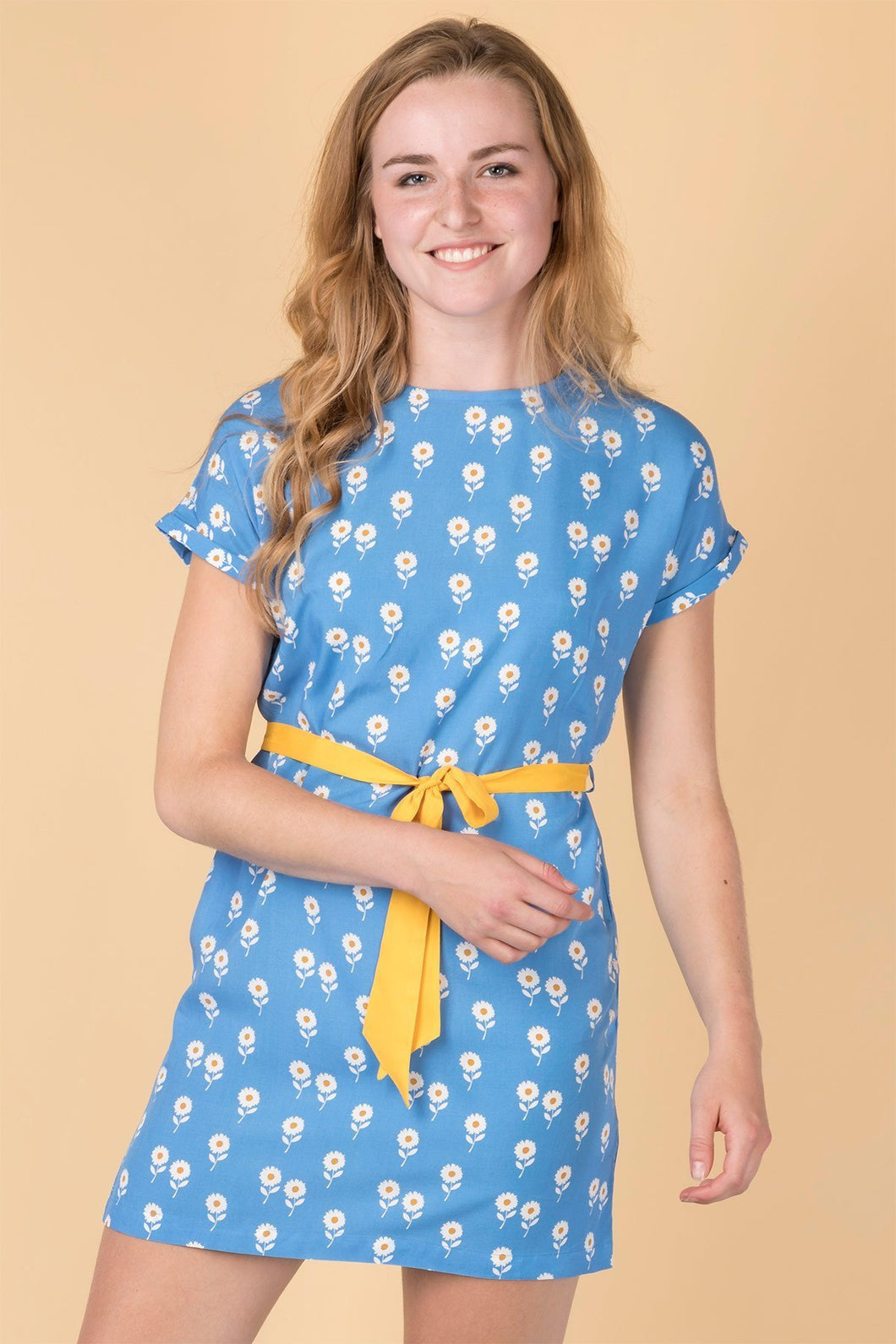 Daisy Blue - Ladies Jasmine Tie Dress