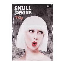 Load image into Gallery viewer, White Bob - Assorted Halloween Wigs
