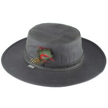 Load image into Gallery viewer, Rydale Men&#39;s Wide Brimmed Waxed Cotton Hat
