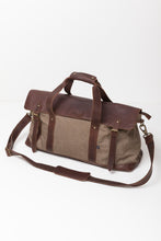 Load image into Gallery viewer, William Canvas Weekend Bag
