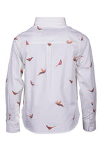 Load image into Gallery viewer, Pheasant White - Girls Wistow Printed Shirt
