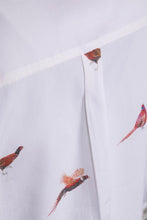 Load image into Gallery viewer, Pheasant White - Girls Wistow Printed Shirt
