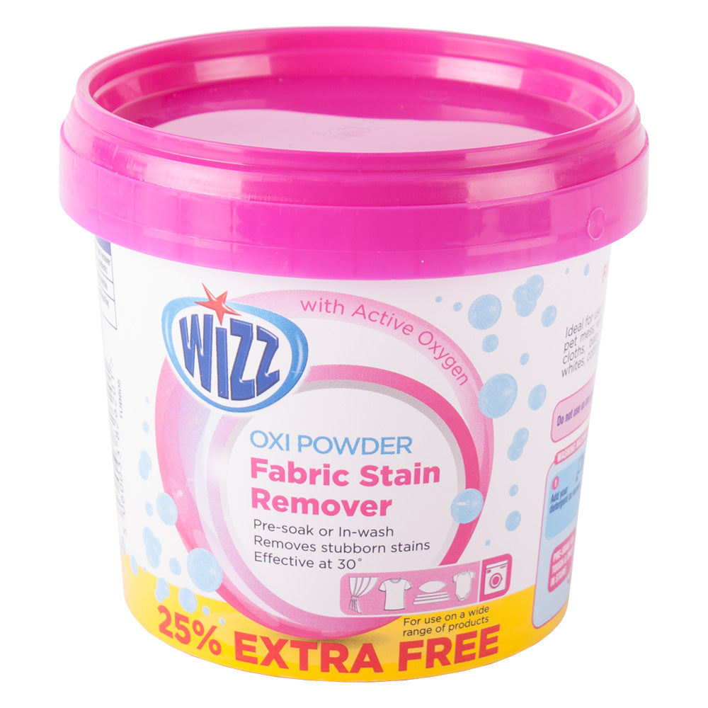 Wizz Oxi Fabric Stain Remover Powder 625g
