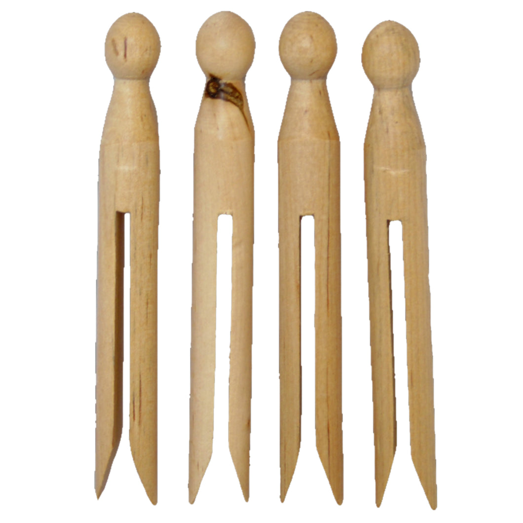 Wooden Dolly Pegs 24 Pack