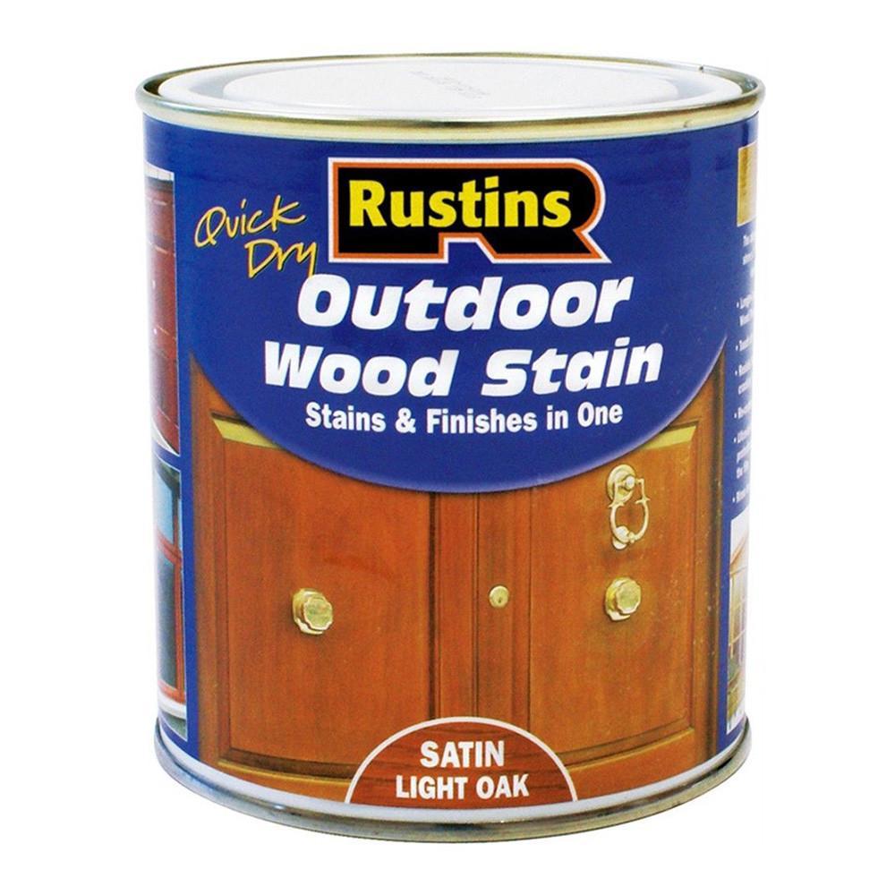 Quickdry Outdoor Wood Stain light oak