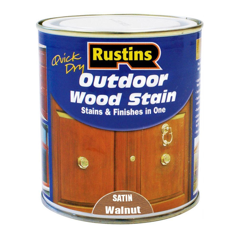 Quickdry Outdoor Wood Stain walnut